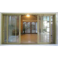 Puertas de patio contemporáneas de aluminio (FT-D126)